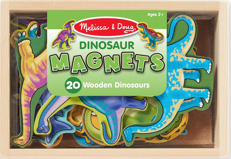 Melissa &amp; Doug Magnetic Wooden Dinosaurs (20 Dinosaurs)