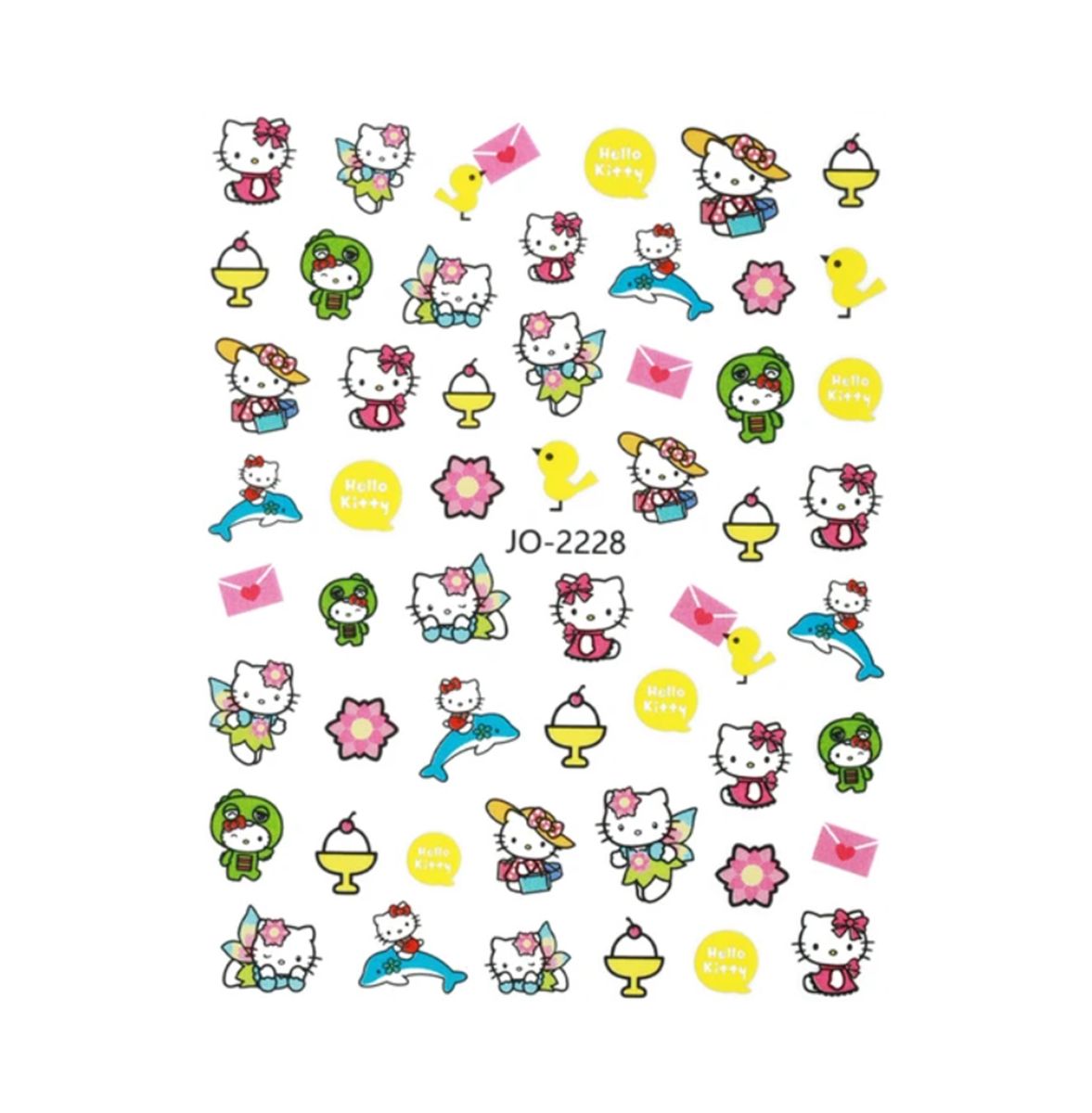 Hello Kitty Nail Art Stickers Jo 2228 Shop Today Get It Tomorrow 8386