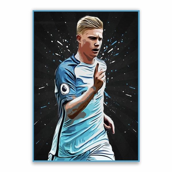 Kevin De Bruyne City Poster - A1