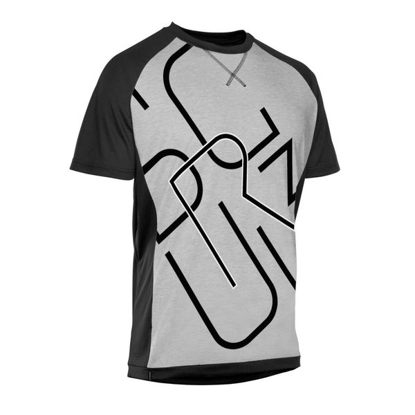 ION Bike - Tee SS letters Scrub Amp - Black