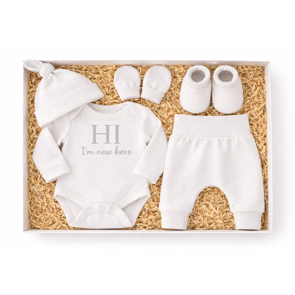 New Born - Gift set White - Hi Im new here