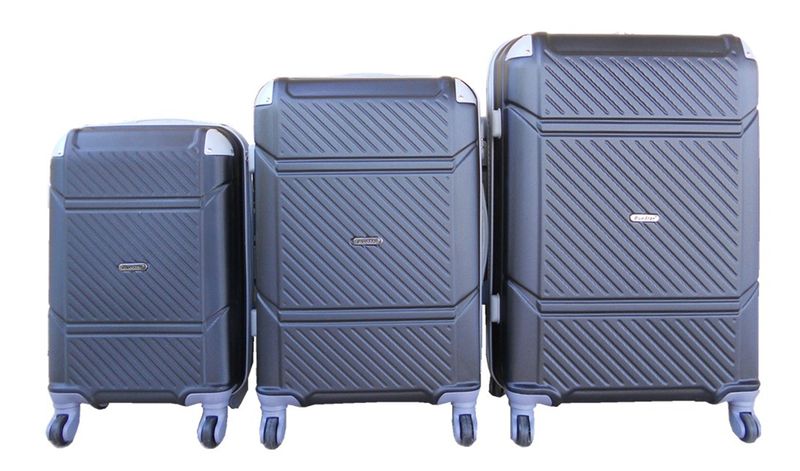 3 Piece Hard Outer Shell Luggage Set