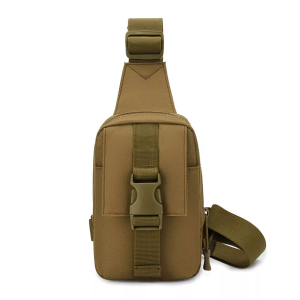 Tactical Chest Sling Bag - Outdoor Crossbody Backpack - Oxford Cloth