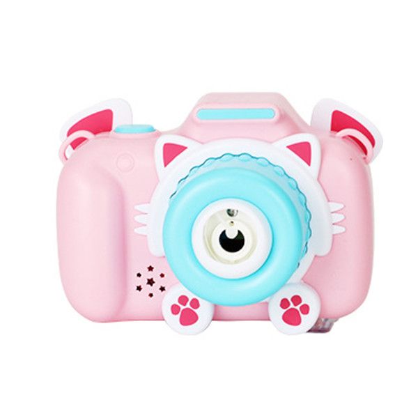 Olive Tree - Camera Shaped Bubble Blowing Toy With Lanyard - Cat