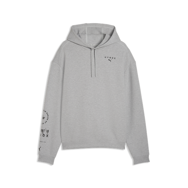 Puma Men's Puma X Hyrox Cloudspun Hoodie - Light Grey Heather