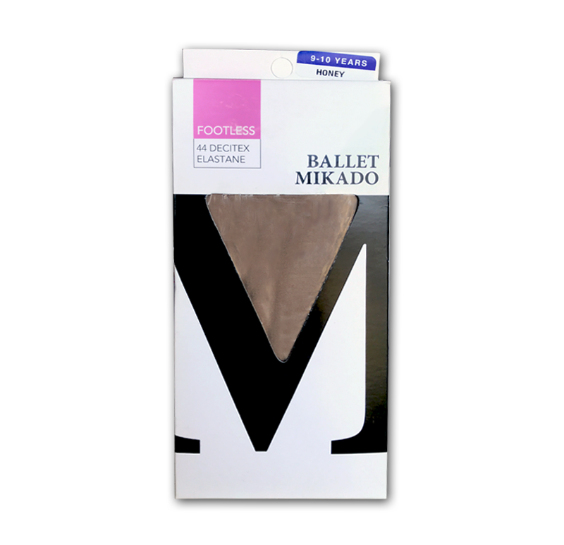 Mikado Girls Ballet FOOTLESS Dance Tights HONEY Made in SA Buy