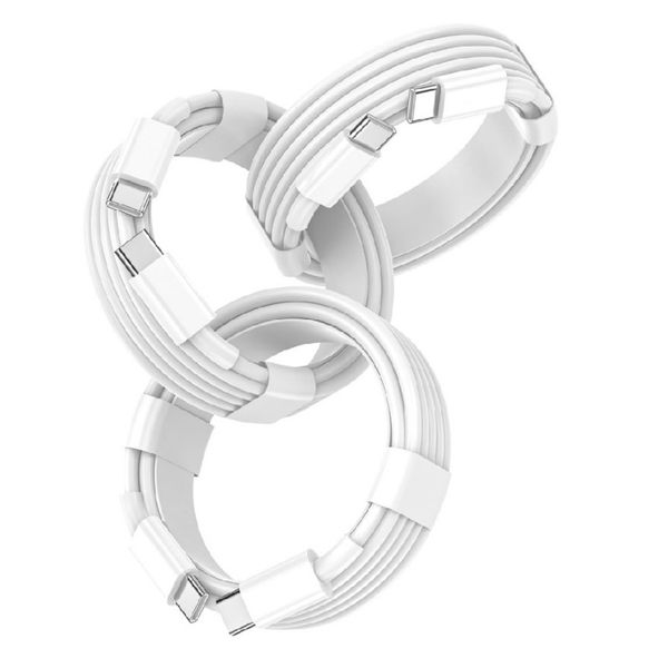 QYNIAL C To C Charging Cable 3Pack Compatible With iPhone 15 16 17 iPad Mac