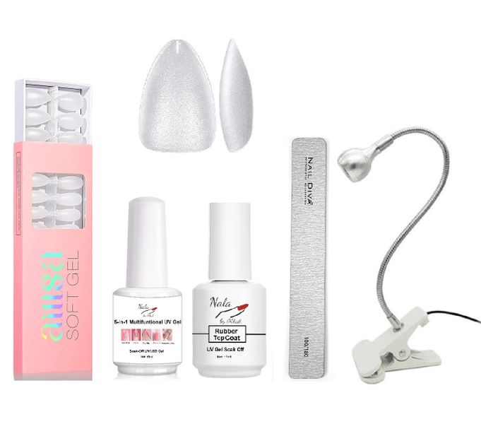 Nala by iMbali Gel X Nail Extension Starter Kit - Small Almond Shape