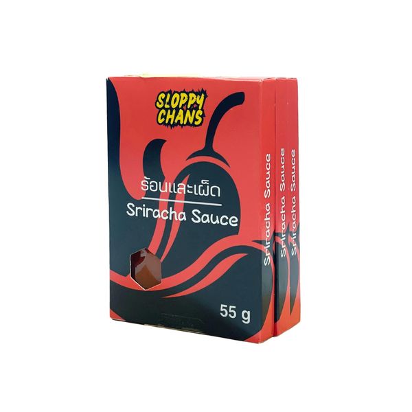 Sloppy Chans Sriracha Sauce 55g 3 Pack