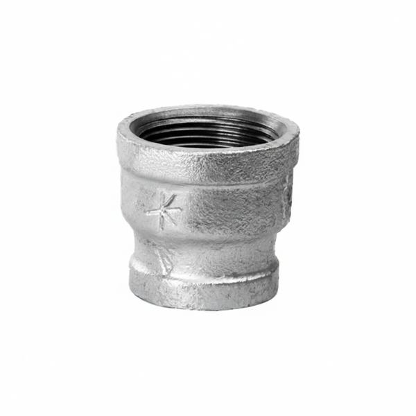 K-Brand Galvanized Reducing Socket 50mm to 32mm Plumbing Fitting