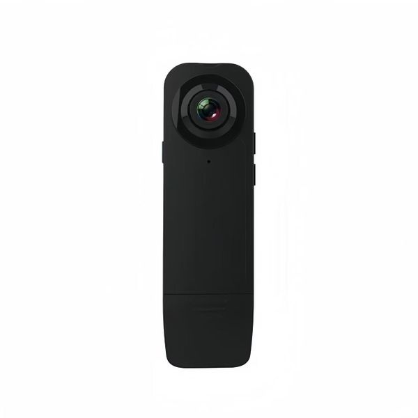 Portable HD Action Camera with Clip - 1080P Mini Hiking Camcorder