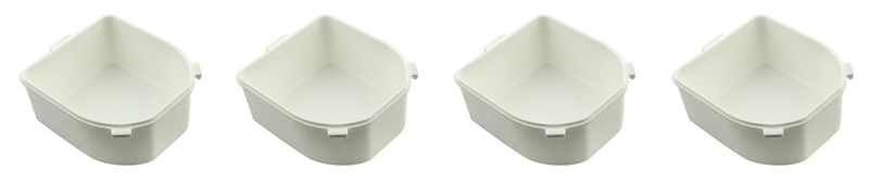 4 Piece Nail Art Soaking off Bowl