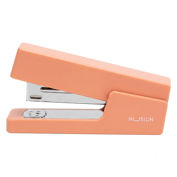 Deli Nusign Desktop Stapler Effortless Non Slip Metal Pull Rod 20 Sheets