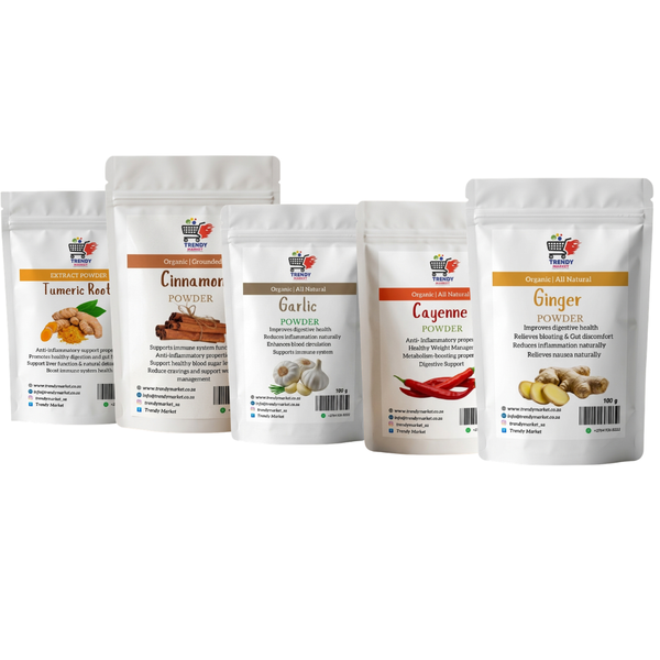 Cinnamon, Garlic, Cayenne &amp; Ginger image