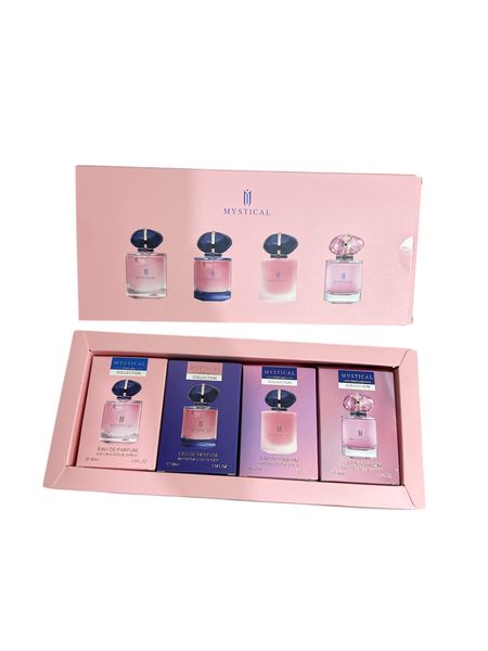 Mystical Blue and Pink gift perfume set 30ml x4
