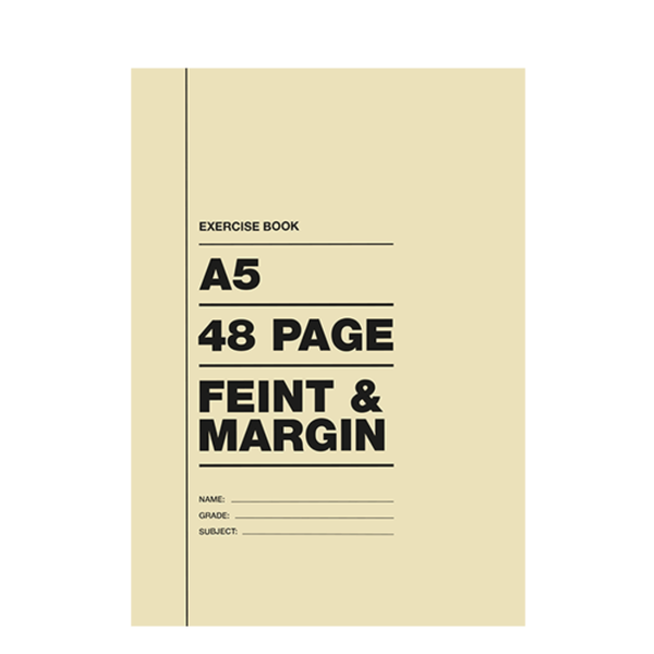 48 pages A5 Exercise Books F/M (Pack of 20)