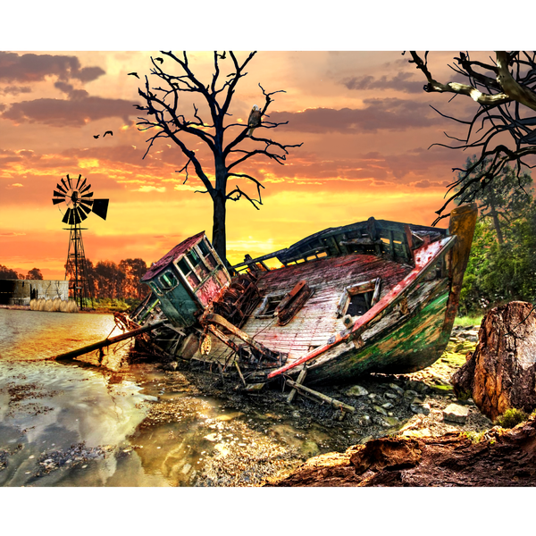 RGS Group Loskop Wreck 1500 Piece Jigsaw Puzzle