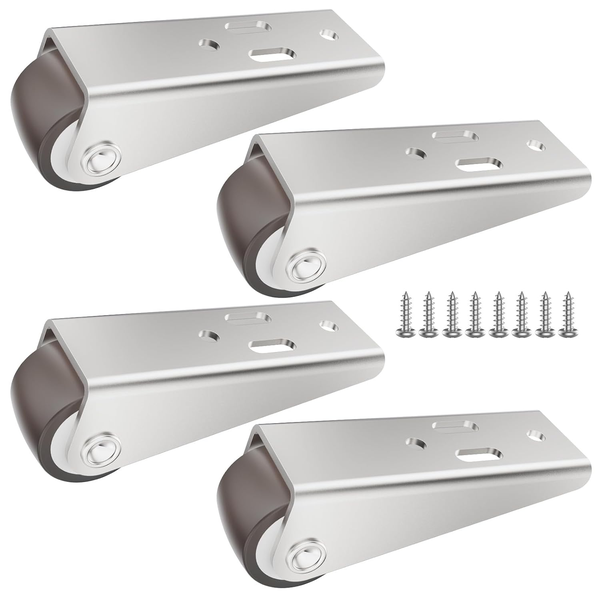 Stainless steel PP nylon directional wheel, quiet and wear-resistant.