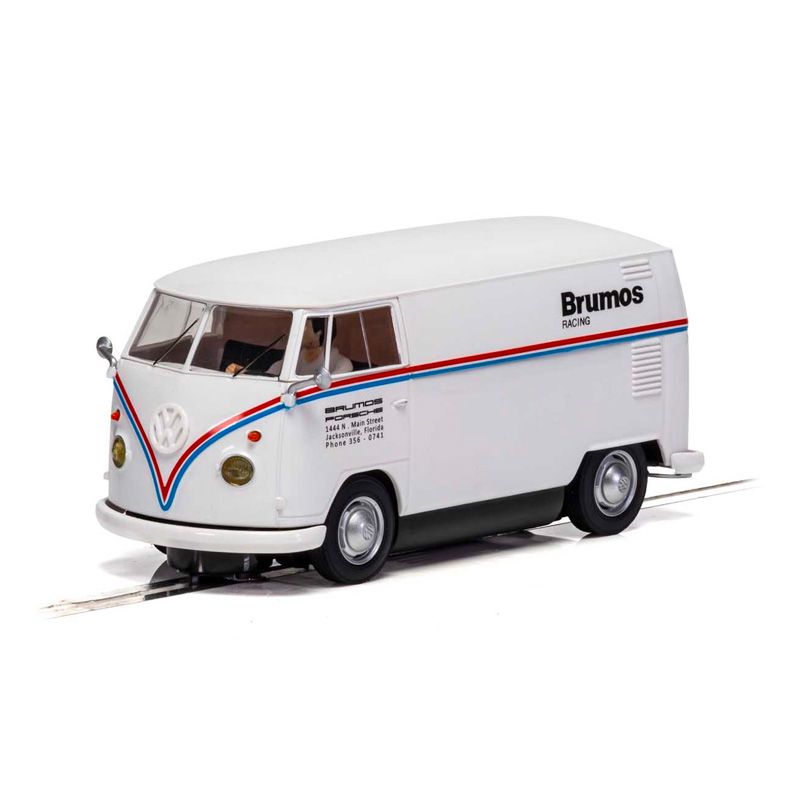 Scalextric C4086 VW Panel Van T1b Brumos Racing 132 Scale Slot Car