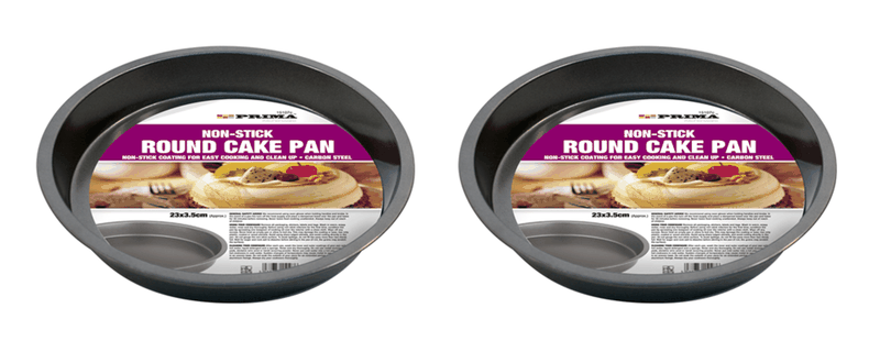 Prima Round Non-Stick Cake Pans - Set of 2