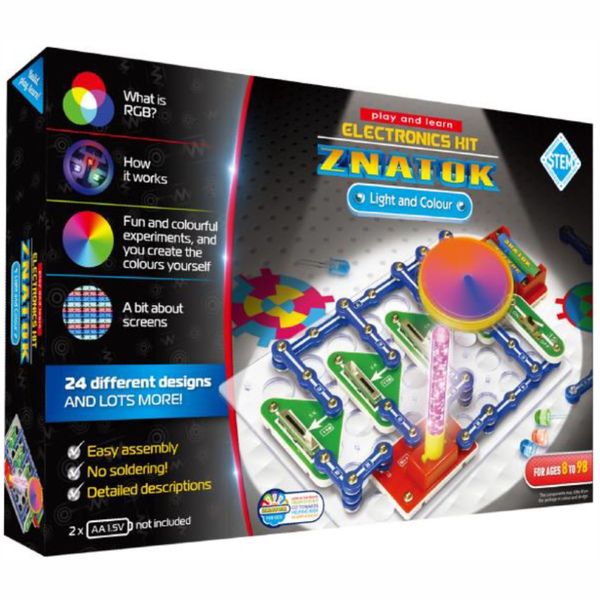 Znatok Snap Circuit - Electronic RGB Kit