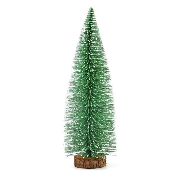 Classic Portable 25cm bottle brush christmas tree [decor gift pack]