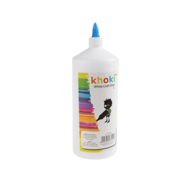 Khoki Stationary- White Craft Glue 1L x1