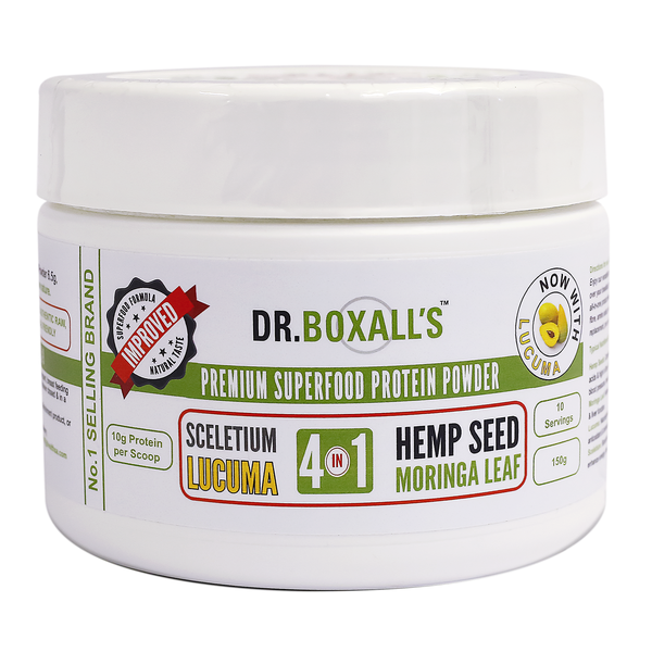 Dr. Boxall's Hemp Seed with Moringa and Lucuma and Sceletium Powder 150g