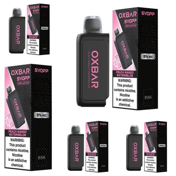 Oxbar SVOPP 35000 Puffs PODS - Peach Mango Watermelon (Pack of 5)