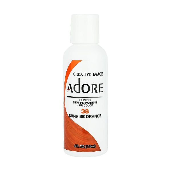 Adore Semi Permanent Hair Colour Sunrise Orange #38 118ml