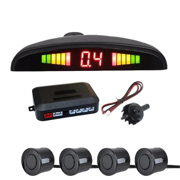 Car Parking Sensor Reverse Backup System With 4 Sensors-Q-CA201