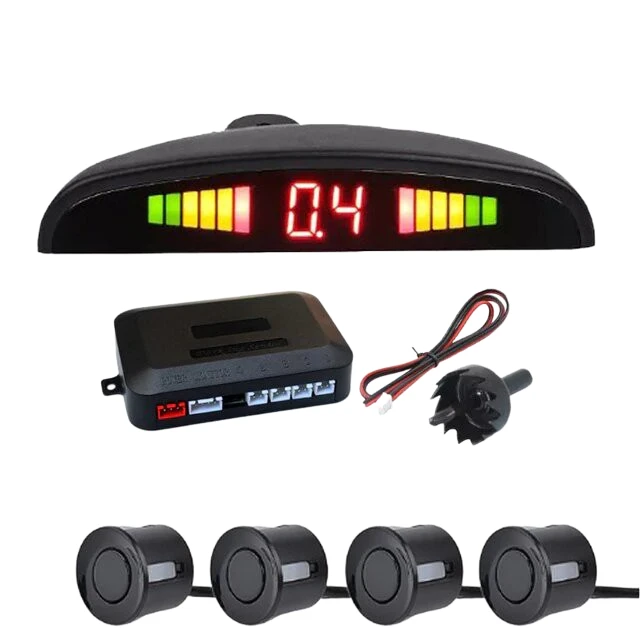 Car Parking Sensor Reverse Backup System With 4 Sensors | Shop Today ...