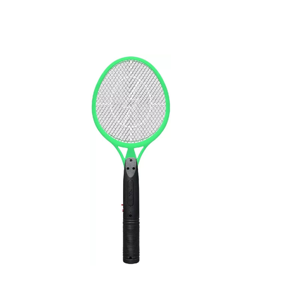 Green 3 Layer Electric Fly Mosquito Battery Operated Swatter Zapper