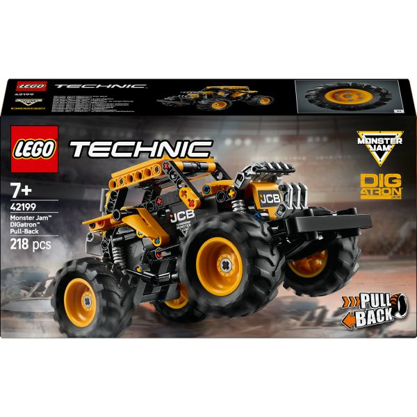 LEGO® Technic Monster Jam™ DIGatron™ Pull-Back Truck Toy 42199