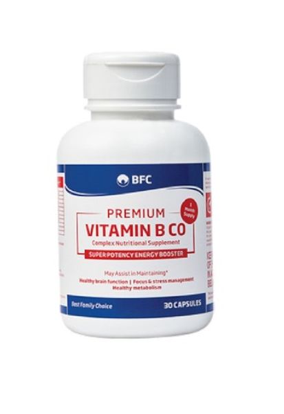 BFC - Premium Vitamin B Co 30 Capsules x 2