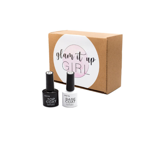 Glam It Up Girl UV Gel Nail Polish Top &amp; Base Coat