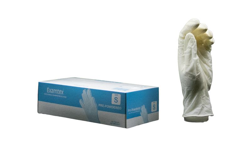 Examtex- Latex Powdered - Size Small