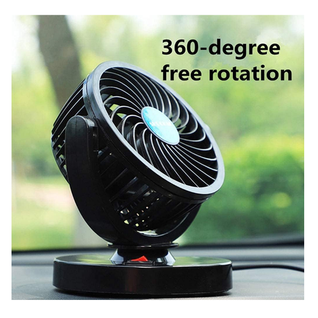 Car Cooling Fan, Low Noise Cooling Air Fan-Black, Shop Today. Get it  Tomorrow!