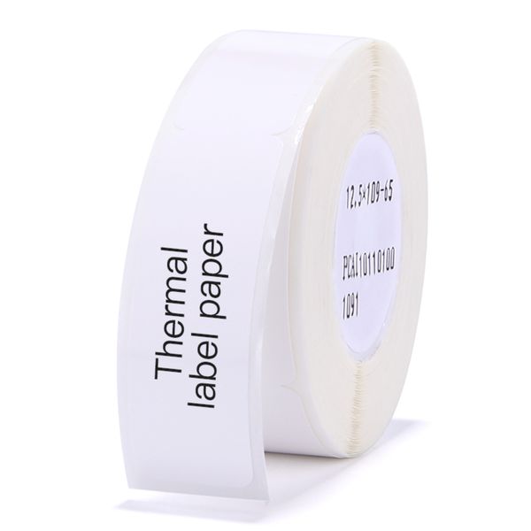 Niimbot - D11 / D110 - 12.5x109mm - White - Cable - 65 Labels Per Roll