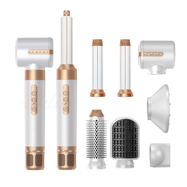 IPSTYLE 7in1 Hair Styling Tool Hair Dryer Brush High-Speed Negative Ionic