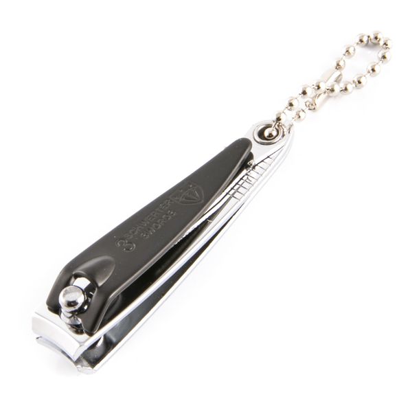 Kellermann 3 Swords Nail Clippers: Steel &amp; Black Lacquer Finish BS 8125 SZ