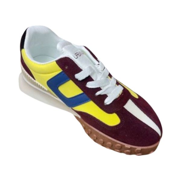 Retro Runner Color-Block Sneakers for Women