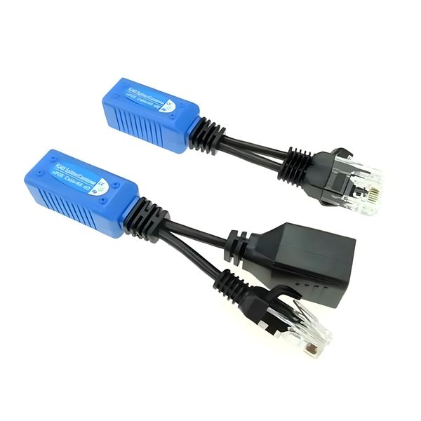 RJ45 Splitter Combiner Upoe Kit - Power Over Ethernet Cable Kit