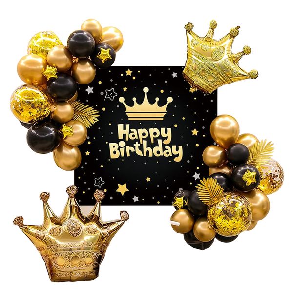 Birthday Party Decoration Scene Setting Creative Background Balloon Set