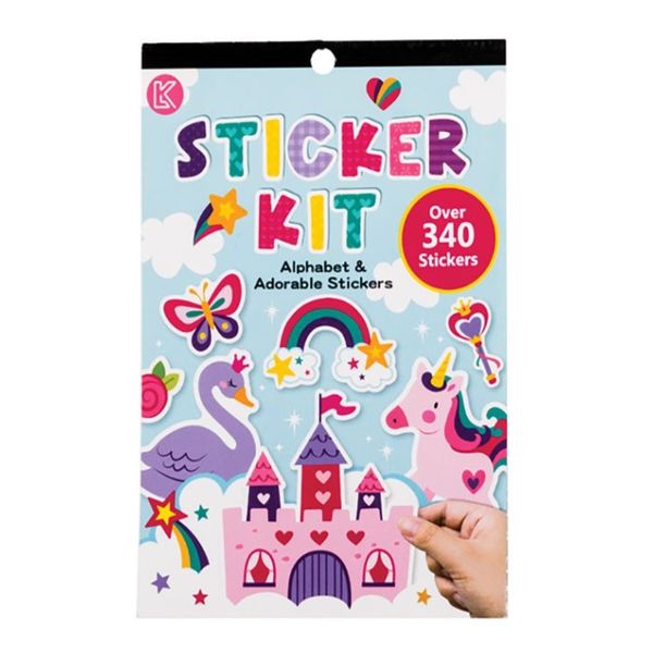 Sticker Book - Fantasy - 340 Stickers Per Book (Pack of 2)