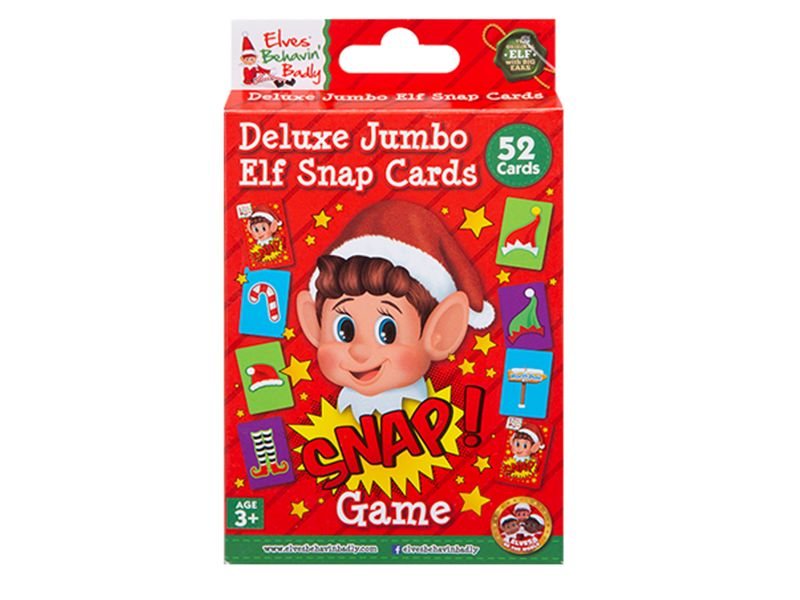 Elves Behavin Badly 52 Piece Snap Cards In Poly Bag