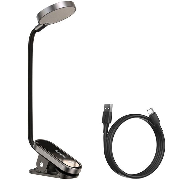 Baseus Comfort Reading Mini Clip USB-C Rechargeable Portable LED Light Lamp