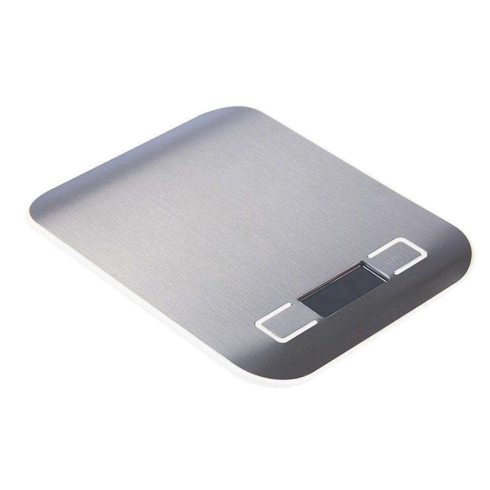 Digital Kitchen Scale Silver Metallic Shop Today. Get it Tomorrow