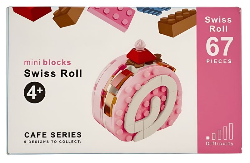 Swiss Roll Mini Building Blocks - 67 pcs