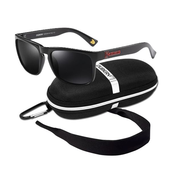 Dubery Polarized UV400 Anti-Glare High-Definition Trendy Sunglasses